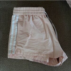 PacSun Light Pink Elastic Waist Shorts